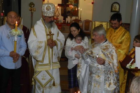 09/11/2014  Fête paroissiale – Baptême d’Adèle